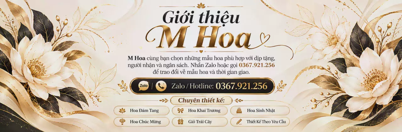Ảnh bìa Shop hoa tươi Xã Thành Bình Thọ Nghệ An - Hoa đẹp theo ý bạn